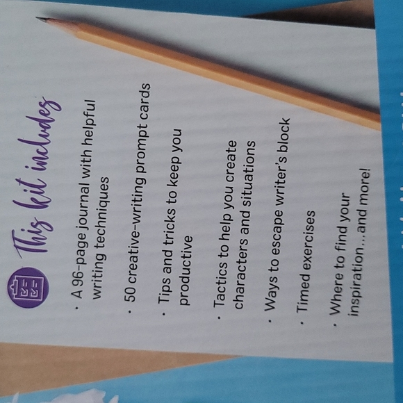 Creative Writing Kit - Picture 7 of 7